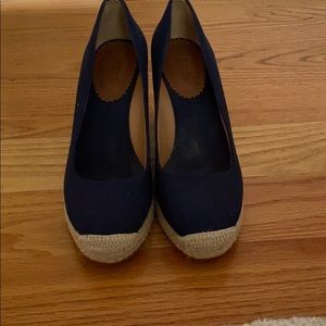 J.Crew Woven Heel Wedges